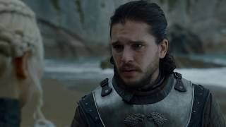 Game of Thrones 7x04  Jon Snow Advises Daenerys Targaryen [upl. by Strep]