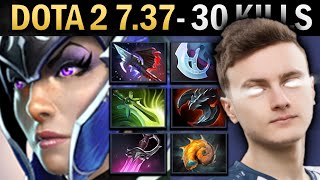 Luna Gameplay Miracle with 30 Kills and Khanda  Dota 2 737 [upl. by Neal]