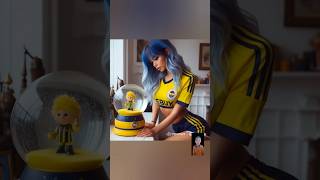 Hareketli Kar Küresi fenerbahçe galatasaray funny animation cartoon beşiktaş shortsvideo [upl. by Ydnyc204]