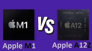 Apple M1 Vs Apple A12Z Bionic  Benchmark Comparison [upl. by Alahsal]