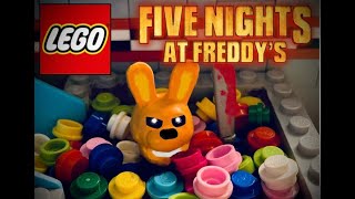 Lego FNAF THE MISSING CHILDREN INCIDENT stop motion [upl. by Eramat]