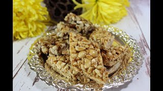 GozinakiTraditional Georgian Confection with Honey and Walnuts [upl. by Fulvi]