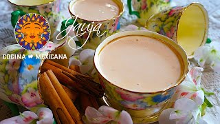 Atole de Arroz con Leche Cremoso [upl. by Nunnery]