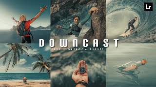 Cinematic Downcast Lightroom Presets  Free Presets [upl. by Derayne214]