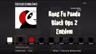 BO2  Kung Fu Panda Emblem Editor [upl. by Sicard]