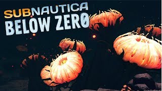 Flower Spore Garden  Subnautica Below Zero Episode 17 Deep Dive Update [upl. by Ettelrahc]