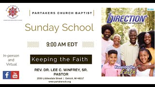 Partakers Church Sunday School 81124 [upl. by Yerahcaz]