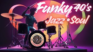 FUNKY 40s Jazz and Soul  Classic Labs Playlist 🛜 LIVE [upl. by Mallin]