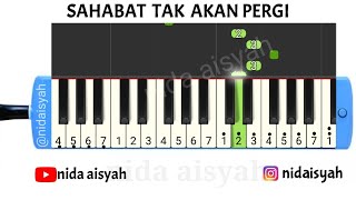 NOT ANGKA PIANIKA SAHABAT TAK AKAN PERGI  TUTORIAL MUDAH MAIN PIANIKA LAGU SAHABAT TAK AKAN PERGI [upl. by Yeroc]