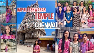 I Visited Most Famous Kapaleeshwarar Temple In Chennai  Miss Khushi Vlogs [upl. by Gerk266]