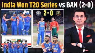 INDvsBAN India Won the T20I Series against Bangladesh Nitish Rinku fire India to seriesclinching [upl. by Hartzel]