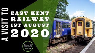 A Visit To  The East Kent Railway August 2020 [upl. by Attenaej]