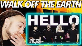 WOW Walk off the Earth Ft KRNFX  Hello FIRST TIME UK REACTION [upl. by Richelle]