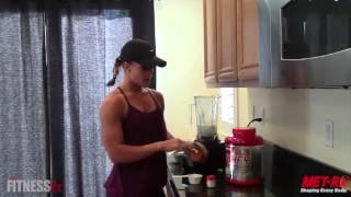 The Fit Life  Pumpkin Protein Smoothie [upl. by Alba658]