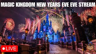 🔴 Live Magic Kingdom New Years Eve Eve Stream  Fantasy in the Sky Fireworks and More  123023 [upl. by Katrinka]