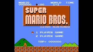 Super Mario Bros 1985  NES Gameplay [upl. by Orodisi561]