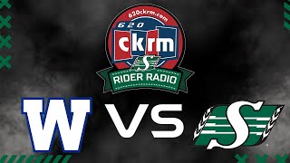 RIDER RADIO  Riders vs Argos July 4th 2024 [upl. by Patrizius463]