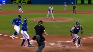 Kevin Pillar steals home [upl. by Ellennahs618]