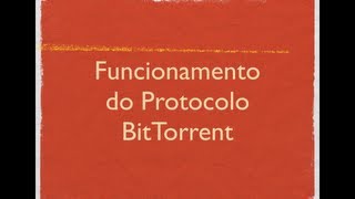 Funcionamento do Protocolo BitTorrent [upl. by Ynaitirb]