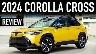 2024 Toyota Corolla Cross Hybrid Review Just Get A RAV4 [upl. by Nidnal246]