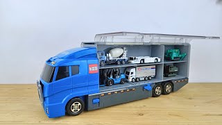 13 Types Cars Tomica ☆ Open Tomica and place it on big Okataduke convoy [upl. by Puiia]