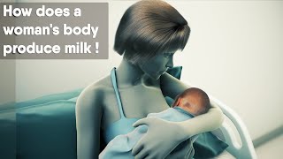 How does a womans body produce milk [upl. by Saber67]