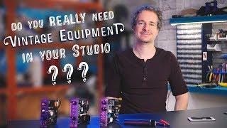 Vintage Style Studio Recording Equipment  When and why you might need it english [upl. by Edmanda192]