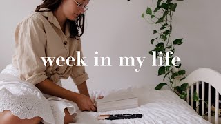 work week in my life  relaxing vlog [upl. by Pantheas]