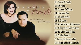 Juan Gabriel Y Rocío Dúrcal Éxitos Mix  Frente A Frente Full Album [upl. by Essa]