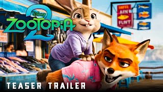 Zootopia 2 2024 Teaser Trailer  Disney Animated Movie  Concept AI [upl. by Alina]