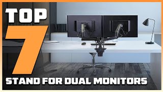 Top 7 Best Stands for Dual Monitors MustHave Options in 2024 [upl. by Ad]