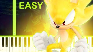 Solaris Phase 2  SONIC THE HEDGEHOG  EASY Piano Tutorial [upl. by Jessen]