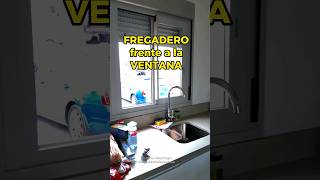 Fregadero de cocina frente a ventana [upl. by Moneta]