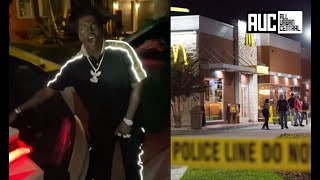 Kodak Black Gets Ambushed At McDonalds Over 30 Shots Fired [upl. by Chivers182]