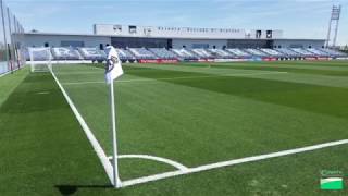 Real Madrid Hero Hybrid Grass Installation [upl. by Addiego72]