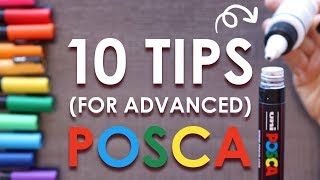 10 MORE Posca Pen Tips [upl. by Nwahc]