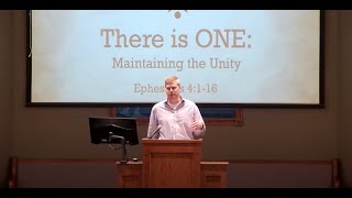 There is One Maintaining Unity  Ephesians 4116  Stephen Walker [upl. by Ecirtac]