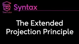 Syntax Expletives and Extended Projection Principle EPP [upl. by Robma]