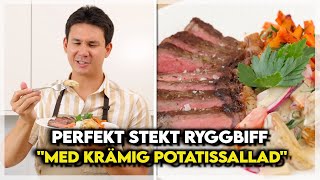 Ryggbiff med Krämig Potatissallad [upl. by Nessa]