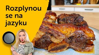 Jak na DOKONALÁ pečená HOVĚZÍ ŽEBRA  Menu od Koko [upl. by Brigitta945]