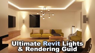 Interior Lighting in Revit Tutorial [upl. by Nelloc]