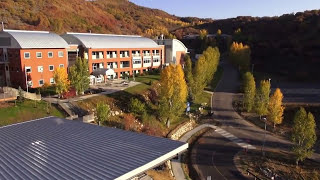 Steamboat Springs Campus Flyover  Colorado Mountain College [upl. by Reivad41]