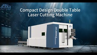 3015LE closed laser machine with exchange table [upl. by Norreg83]