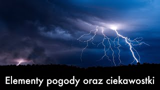 Prezentacja Elementy pogody oraz ciekawostki dla dzieci przedszkolaków uczniów film edukacyjny [upl. by Lillie]