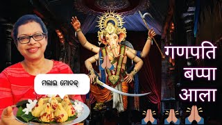 ଗଣେଶ ଚତୁର୍ଥୀ ରେ କଣ କରିଲି Special  odia food odiafoodtuber [upl. by Aicnetroh]