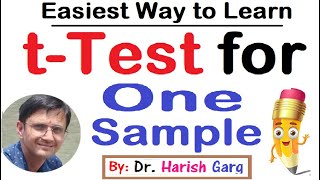 One Sample tTest amp its Examples 3 Steps Rule [upl. by Debi]