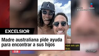 Hermanos australianos desaparecen en playas de México [upl. by Suoicserp]