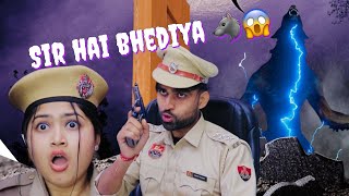 Police station aor bhediya🦊😱 Mohit Pandey shorts funny trending [upl. by Aizek306]