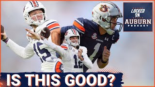 Is an Auburn quarterback battle a good thing  Auburn Tigers Podcast [upl. by Rahab768]