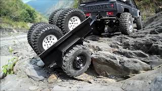 TOYOTA Land Cruiser LC70M416 SCALE TRAILER In Taiwan2 [upl. by Aicats]